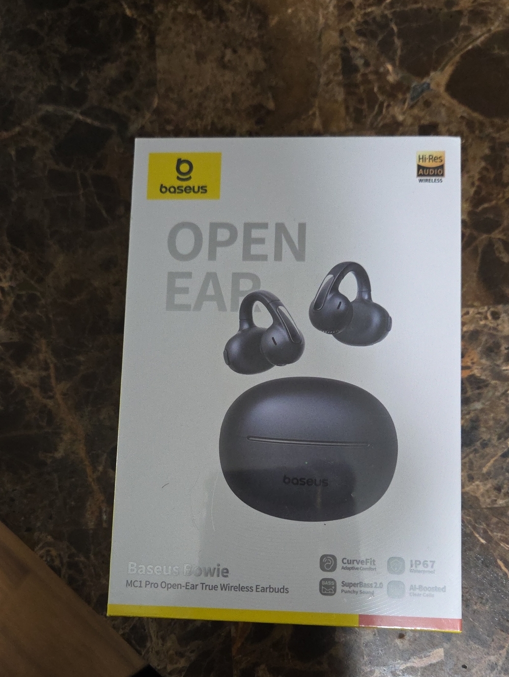 Baseus MC1 Pro Open-Ear True Wireless Earbuds - Black